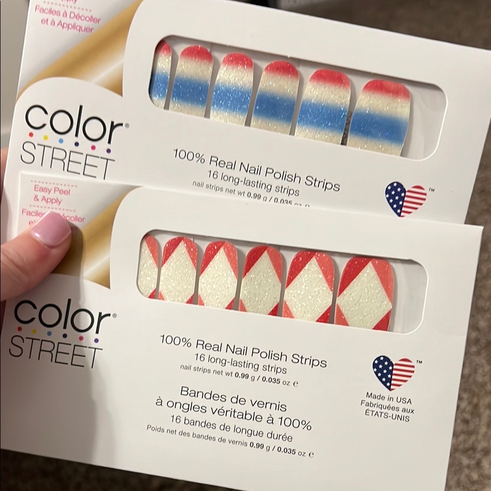 Color Street Patriotic Nail Polish Strips